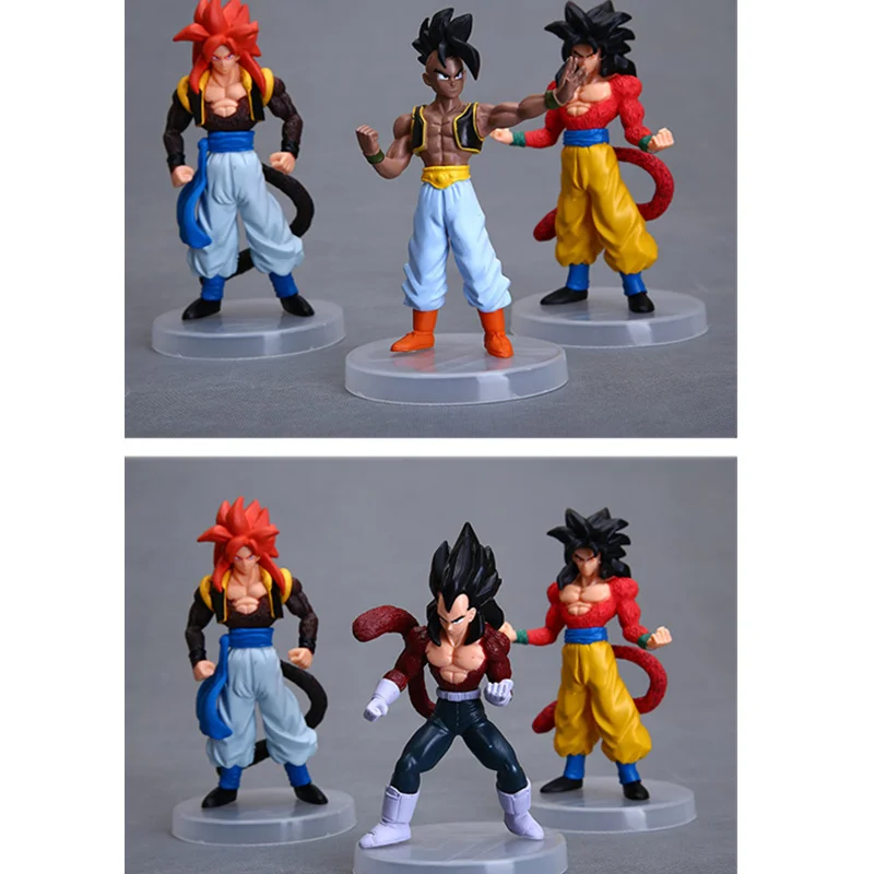 Dragon ball Figure Set Generations 6pcs Goku Super Saiyan God Vegeta Gogeta Dragon ball Figure Set Generations 6pcs Goku Super Saiyan God Vegeta Gogeta