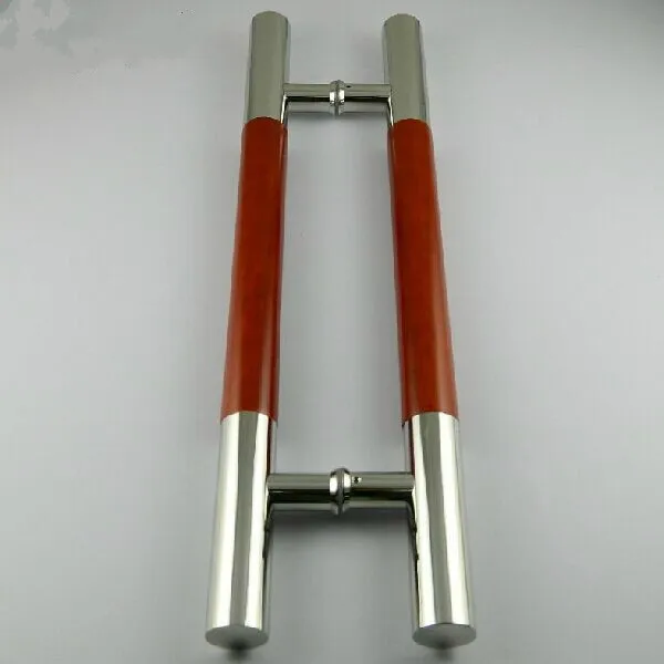 600mm Stainless Steel Gate Door Handles Rose Wood Ktv Office 600mm Stainless Steel Gate Door Handles Rose Wood Ktv Office Hotel Gl