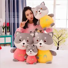 New Style Cute Husky Plush Toy Stuffed Animal Dog Doll Toys Soft Plush Pillow Children Gifts Girls Birthday Gift 18cm genuine husky plush toys cute soft animal dog toys doll creative gift for kids birthday gift