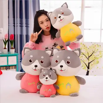 

New Style Cute Husky Plush Toy Stuffed Animal Dog Doll Toys Soft Plush Pillow Children Gifts Girls Birthday Gift