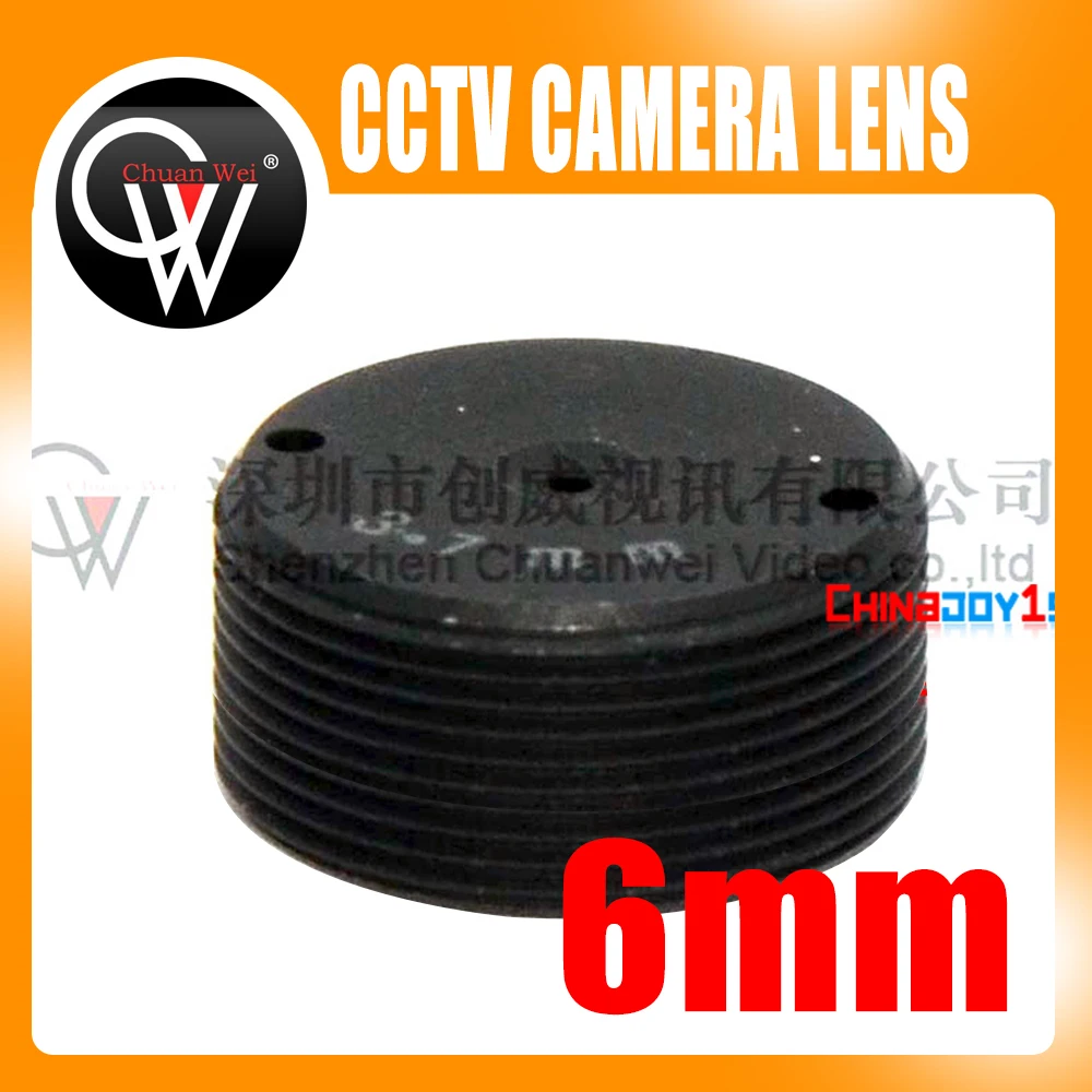 

NEW 6mm lens CCTV Board Lens m12 FOR Surveillance cctv camera Free Shipping