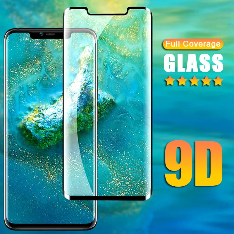 9D Cover Protective Glass for huawei mate 20 pro lite