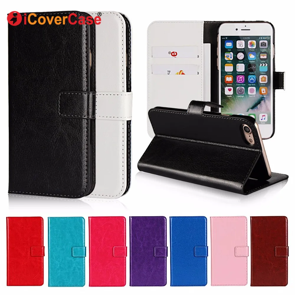 

Free Shipping 9 Color Crazy Horse Leather Phone Case For iphone 6