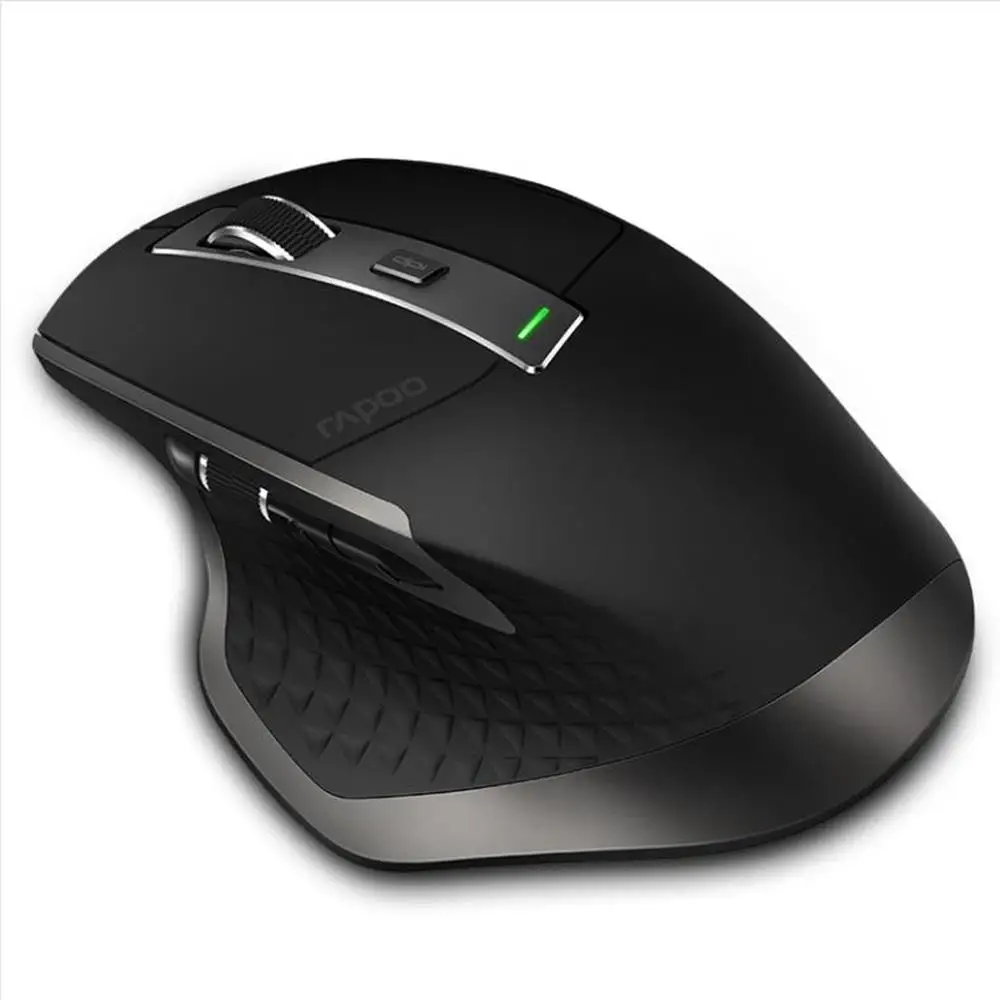 Rapoo recargable Multi-modo ratón inalámbrico Bluetooth 3,0/4,0 y 2,4G interruptor para cuatro dispositivos de conexión de la computadora ratón de juego - 2
