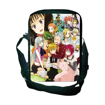 

The Seven Deadly Sins Shoulder Bag Children Men Women Boys Girls Crossbody Bag Cartoon New Cute Shoulder Bag Fashion Bag
