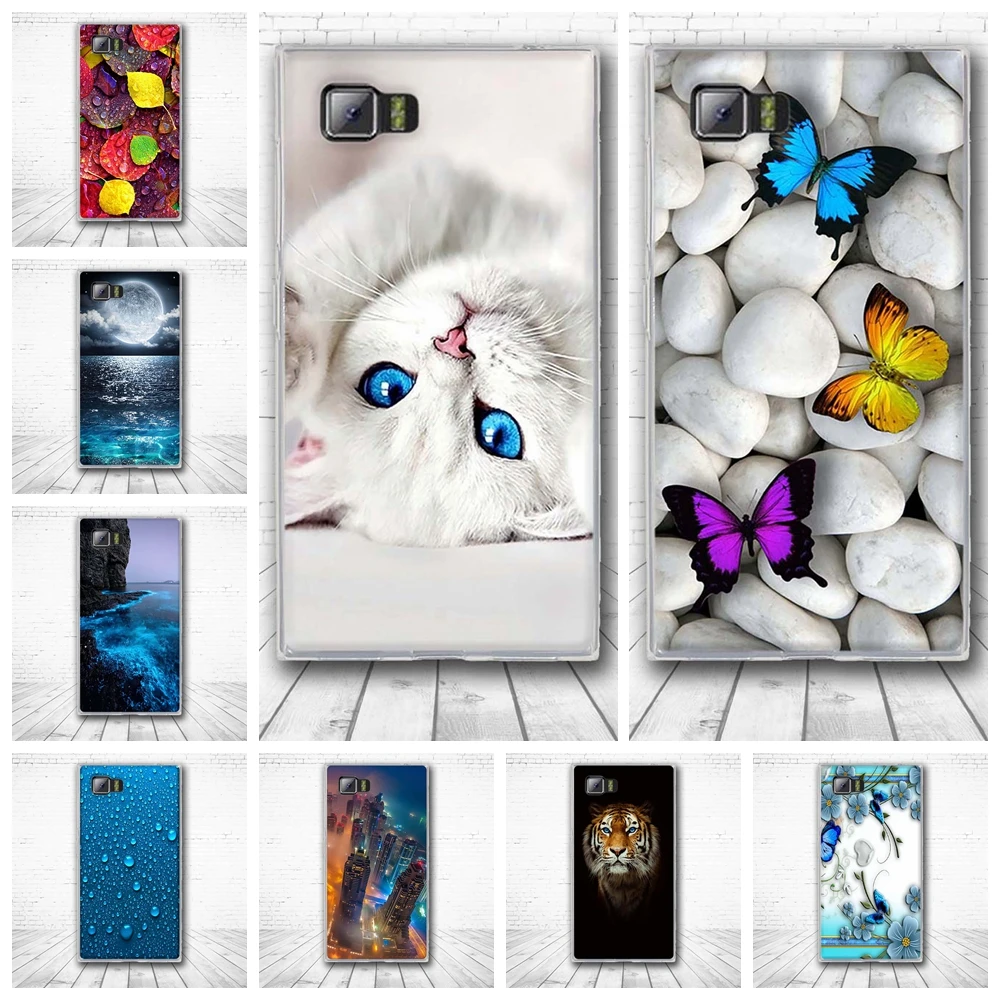 

For Lenovo Vibe Z2 Case Soft Silicone TPU Back Cover Cute Cat Animal Pattern Cover For Lenovo K920 Mini Vibe Z2 Phone Cases Capa