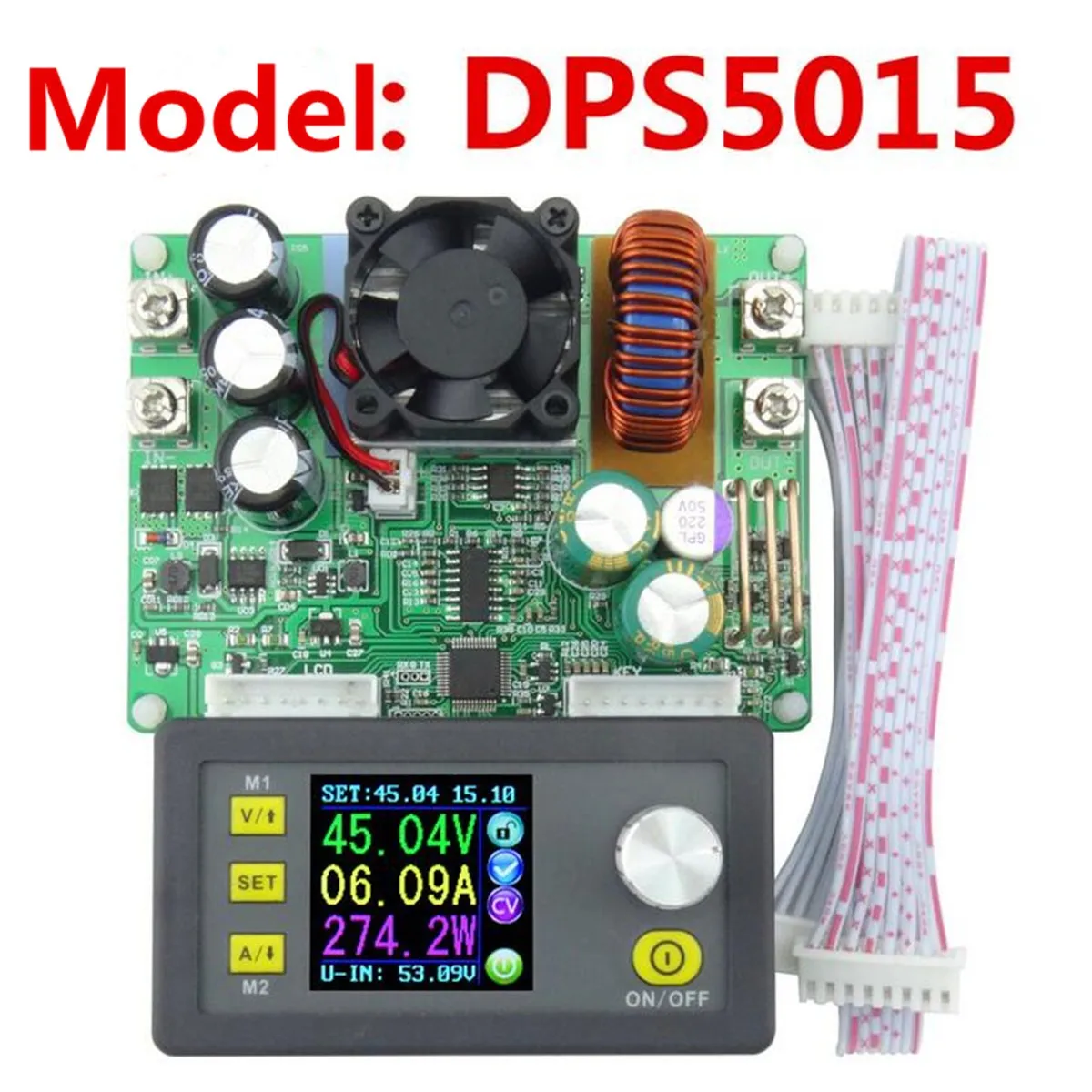 

DPS5015 LCD Constant Voltage Current Step-down Programmable Power Supply Module Voltmeter Ammeter
