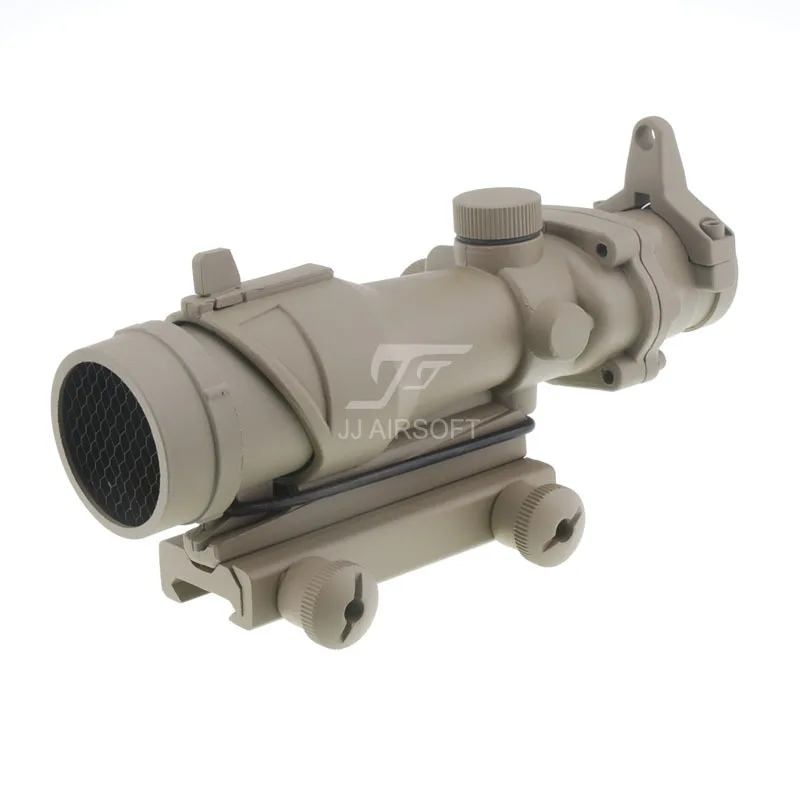 

JJ Airsoft ACOG Style 4x32 Scope with Killflash / Kill Flash (Tan) FREE SHIPPING(ePacket/HongKong Post Air Mail)