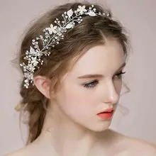 Великолепный Благородный Кристалл Люкс оголовье Свадебная со стразами Банданы для мужчин Женские аксессуары для волос Bridal Невеста лента Банданы для мужчин