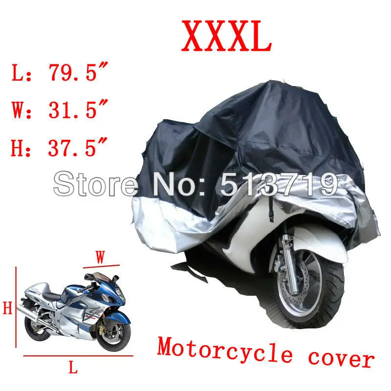 Dongzhen бренд XXXL 79," L x 31,5" W x 37," H мотоциклетная крышка водонепроницаемый УФ устойчивый Универсальный чехол