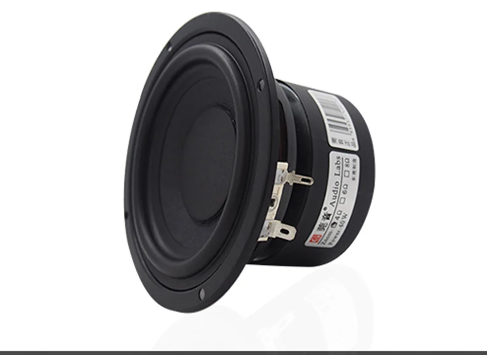 Sounderlink Audio Labs 4 дюйма 60 Вт сабвуфер низкочастотный динамик с басами драйвер