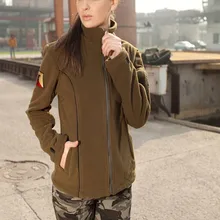 Женское флисовое пальто с воротником-стойкой, спортивная одежда, ветронепроницаемые теплые пальто для кемпинга, женские туристические утепленные антистатические подклад куртки