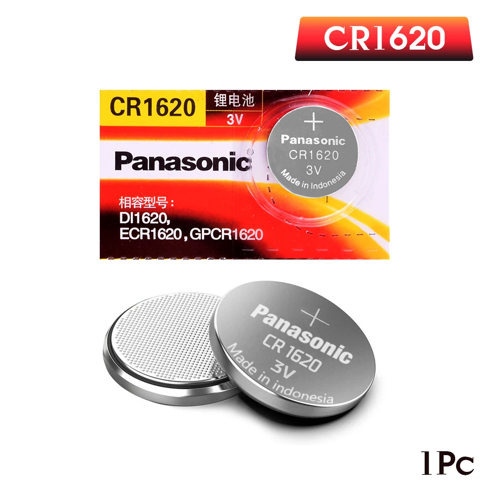 Горячая Panasonic батарея 1 шт. cr1620 cr 1620 3 в Кнопка батарея ECR1620 DL1620 5009LC KCR1620 BR1620 LM1620 для часов электронные игрушки