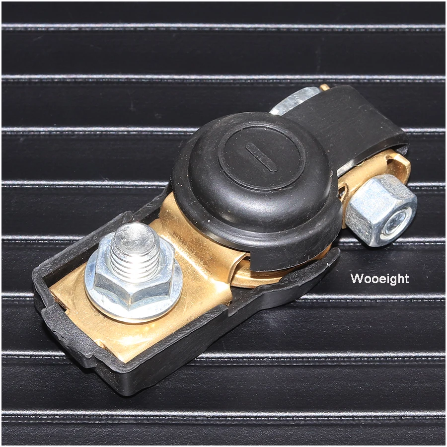 Wooeight 2Pcs Universal Car Battery Positive Negative Terminal Clamp Clips Protection Covers Connector For Benz BMW VW Honda (1)