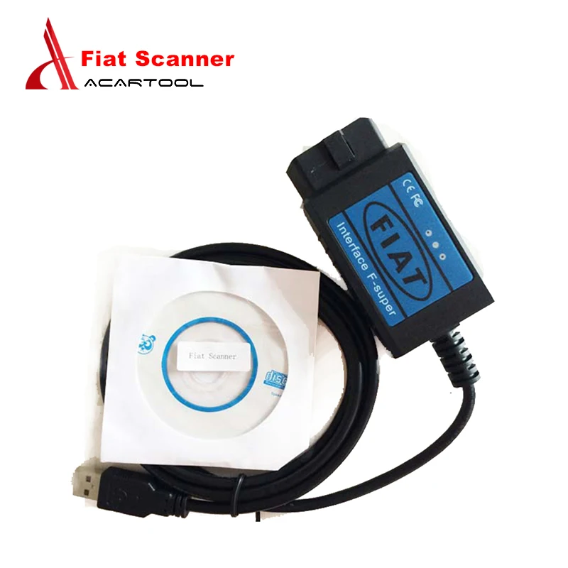 lector de c/ódigo de diagn/óstico OBD2 ELM327 USB modificado para Fiat Lancia diagn/óstico Fiat Especial Alfa Romeo