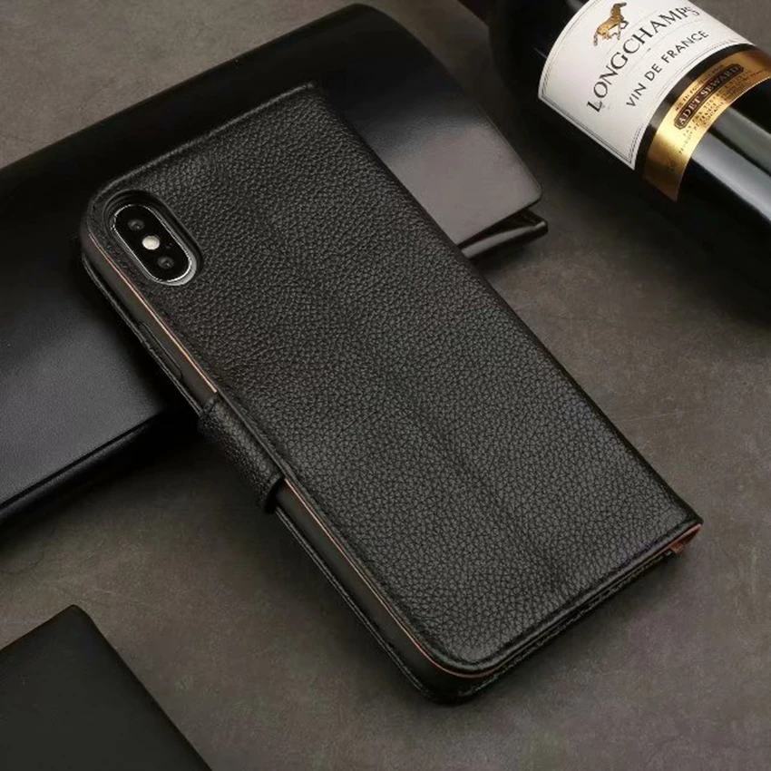genuine leather flip case (10)