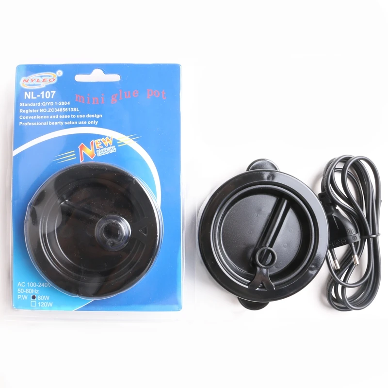 HARMONY 1 Piece Gift Glue Stick+1 Piece Mini Hot Melt Glue Pot Specially For Melting Keratin Glue Sticks Fusion Hair Extensions