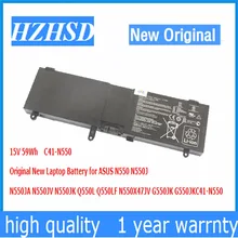 15V 59Wh C41 N550 Original New Laptop Battery for ASUS N550 N550J N550JA N550JV N550JK Q550L