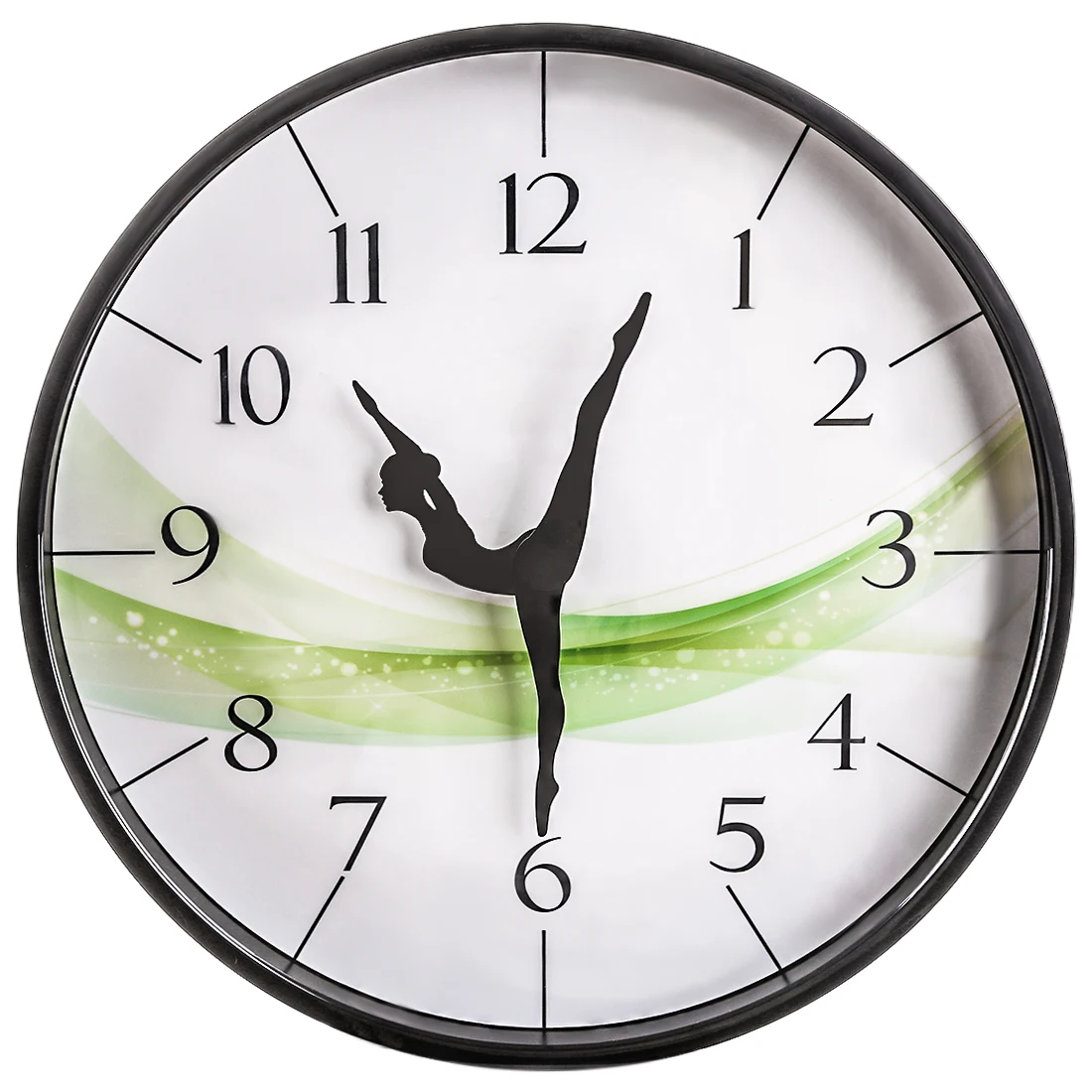 30 см современная мода креативные бесшумные Подвесные часы бесшумные настенные часы с пластиковой рамкой для домашнего декора-белая рамка футбол - Цвет: Type 1
