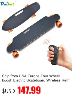 Four Wheel Electric Skateboard With Wireless Remote Controller E Skateboard Scooter Small Fish Plate Skate Board for Adults Kids