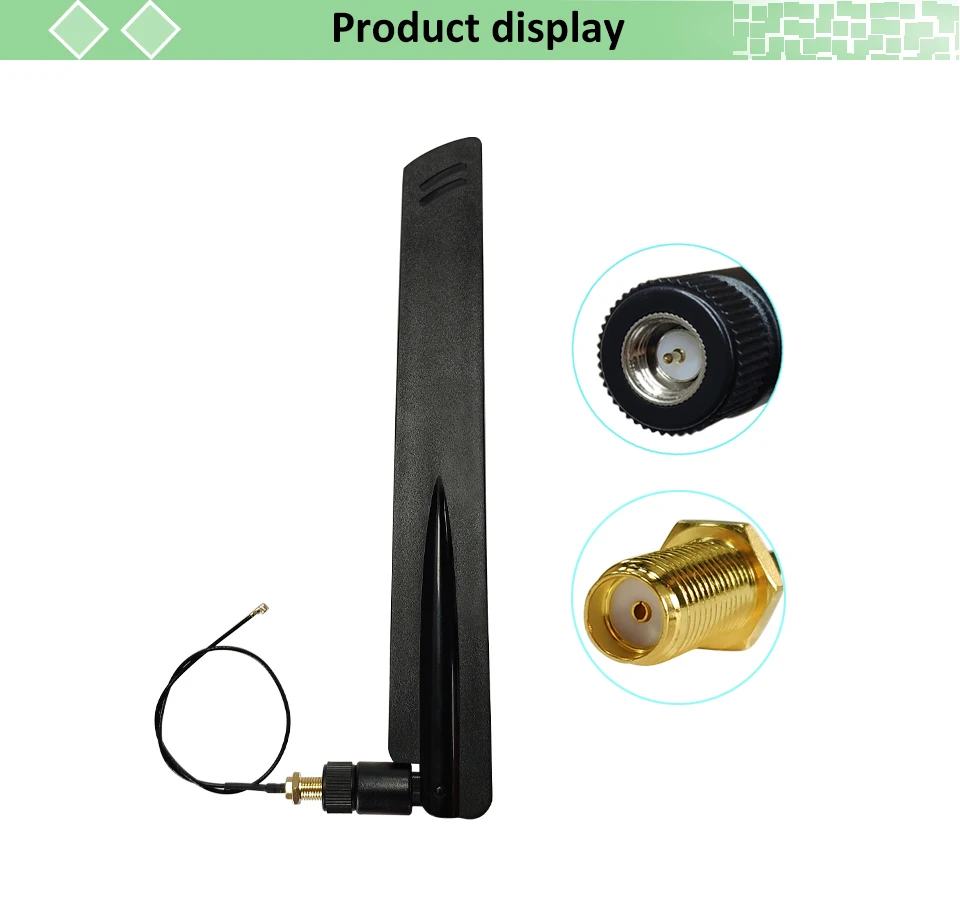 10 шт. 2,4 ГГц антенна wi-fi 8dbi SMA Мужской всенаправленный 2,4 ГГц antenne маршрутизатор wi fi Antena + 21 см RP-SMA мужской косичка кабель