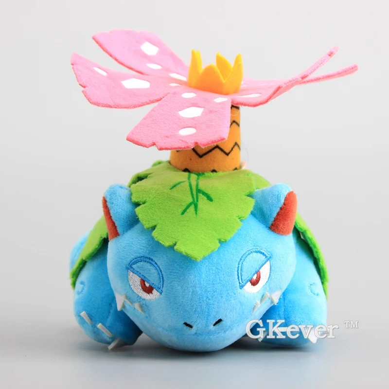 

Anime Cartoon Venusaur Soft Plush Toys Cute Venusaur Stuffed Dolls 16 cm
