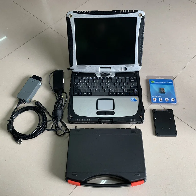  VAS5054a ODIS V5.13 Volle Chip OKI VAS 5054A Bluetooth ingenieur software 8.1.3 ssd in cf19 laptop 