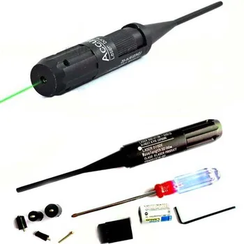 

High Quality .22-.50 Caliber Tactical Green Dot Laser Bore Sighter Kit boresighter for Gun Rifle Scope Hunting Optics