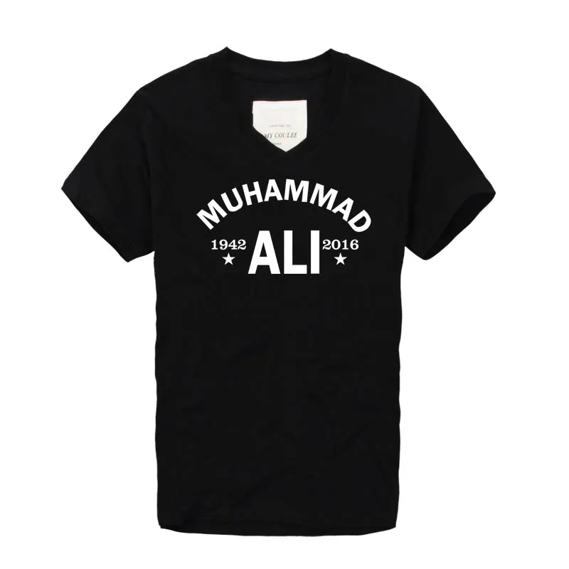 Muhammad ALI футболки для фитнеса отличные боксеры по индивидуальному заказу мужские