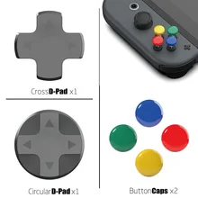 Набор ручных ручек для рукоделия, набор джойстиков, колпачок аналогового джойстика, кнопка s D-Pad, переключатель NS Joycon, контроллер