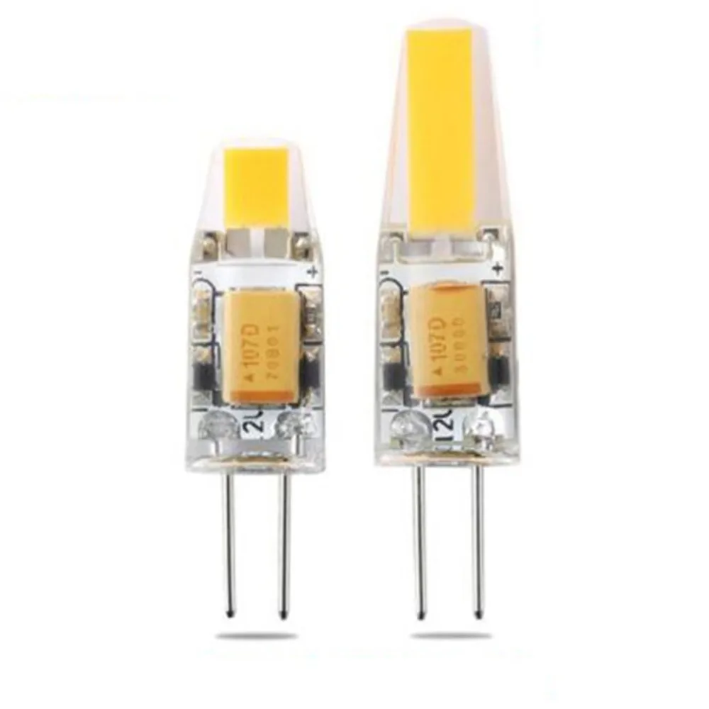 

100pcs new High quality AC/DC 12V G4 LED Dimmable 3W 6W NEW COB Corn Light SMD bulb Super bright Replace Halogen Lamp Led Light
