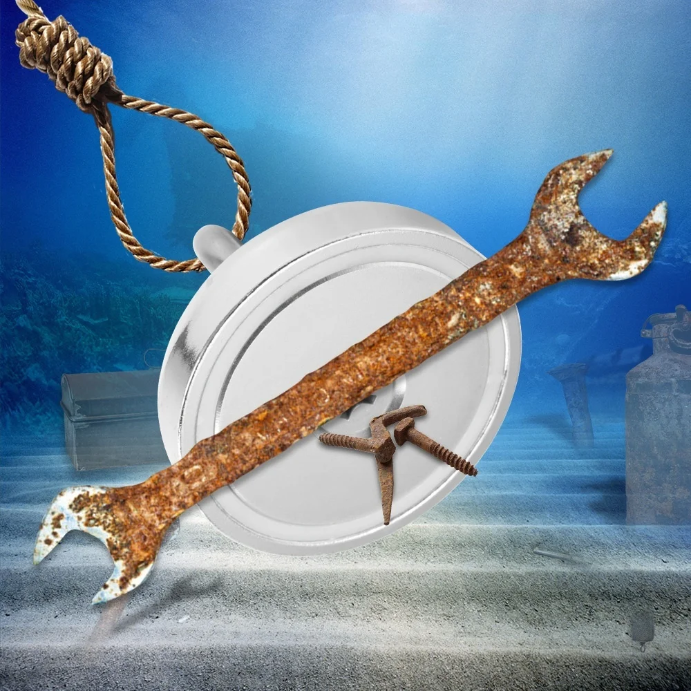 Круглый магнит Deep Sea Salvage сильный рыболовный магнитный крючок кольца Refloat