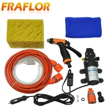 DC 12 В самовсасывающая зажигалка с питанием от прикуривателя, Электрическая Мойка для автомобиля, водяной насос высокого давления, инструмент для мойки автомобиля