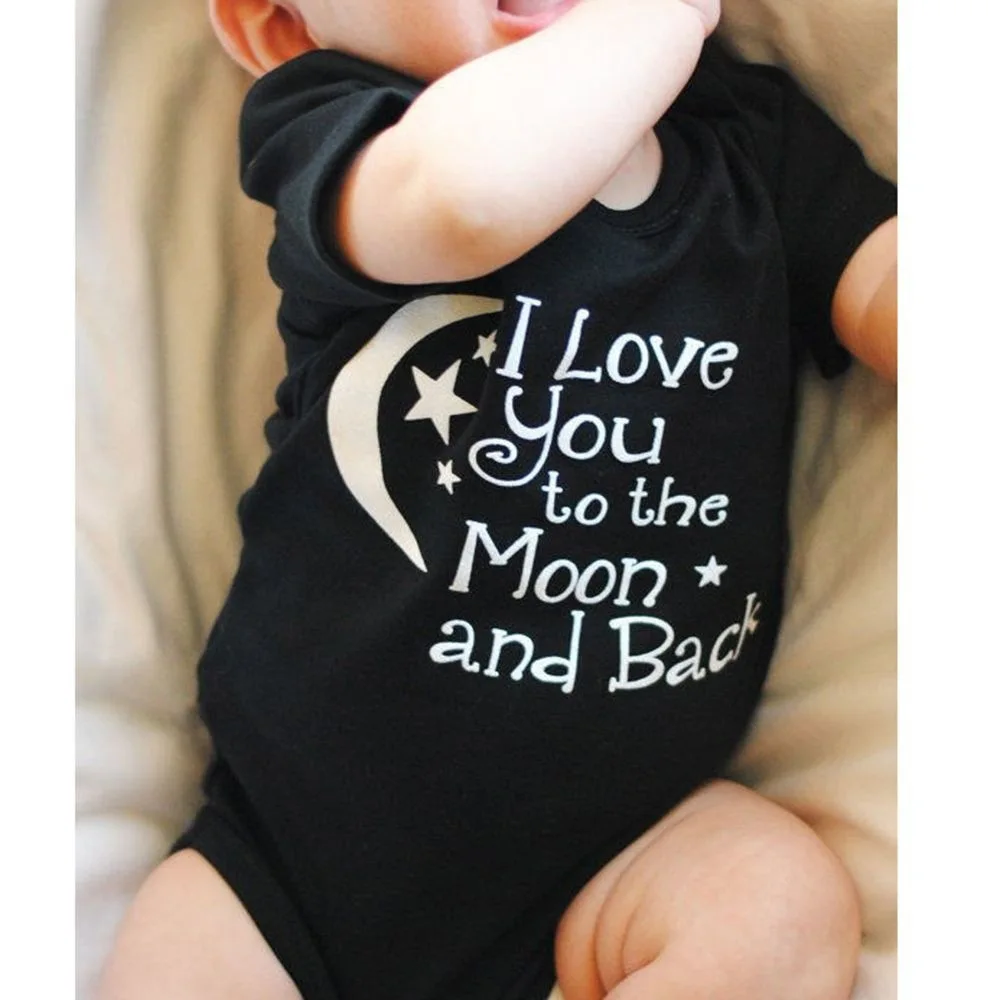2019 пуловер Bbaby Onesie костюмы для новорожденных и цельный черно белый