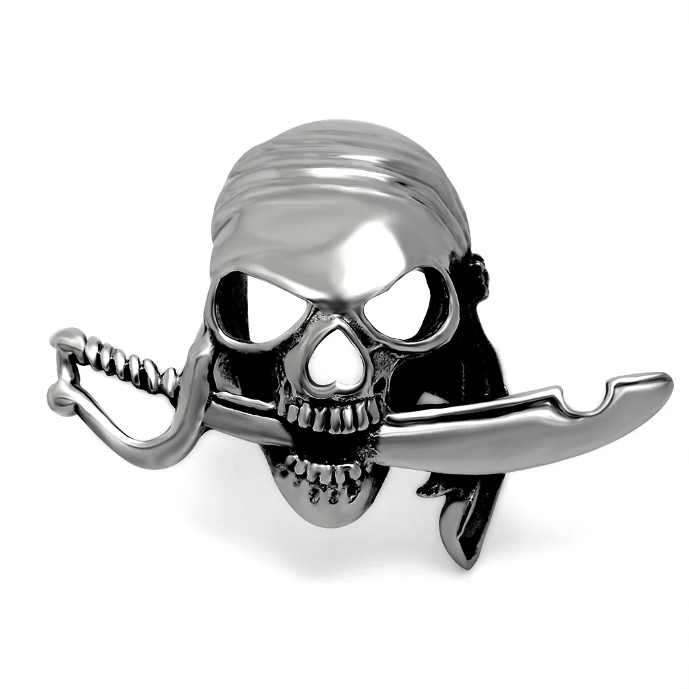 Fashion jewelry titanium steel ring Skull Titanium accessories. Craft gift | Украшения и аксессуары