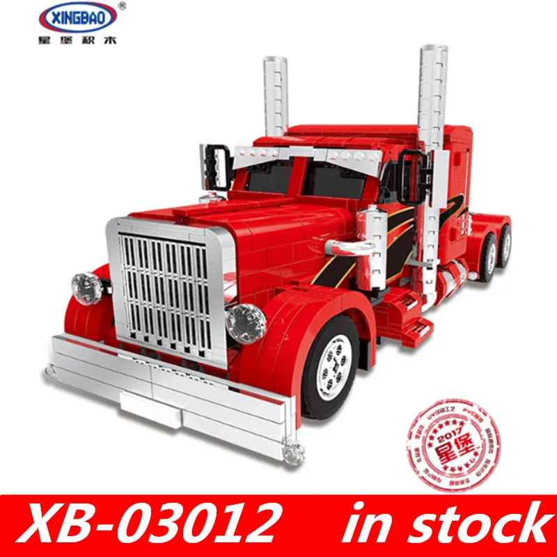 

XingBao 03012 xingbao Genuine Technic MOC The Red Monster Set compatible for lepin technic Building Blocks Toys for child