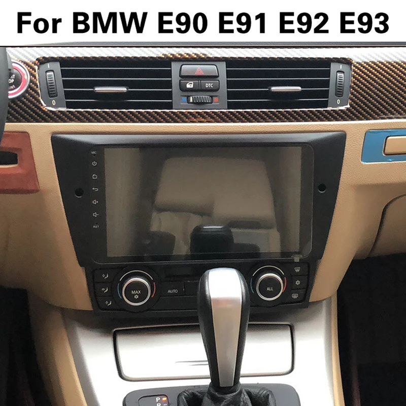 Flash Deal LEEWA 9" Bigger HD Screen Android 8.1 Quad Core Car Media Player With GPS Navi Radio For BMW 318i 320i 325i E90 E91 E92 E93 3