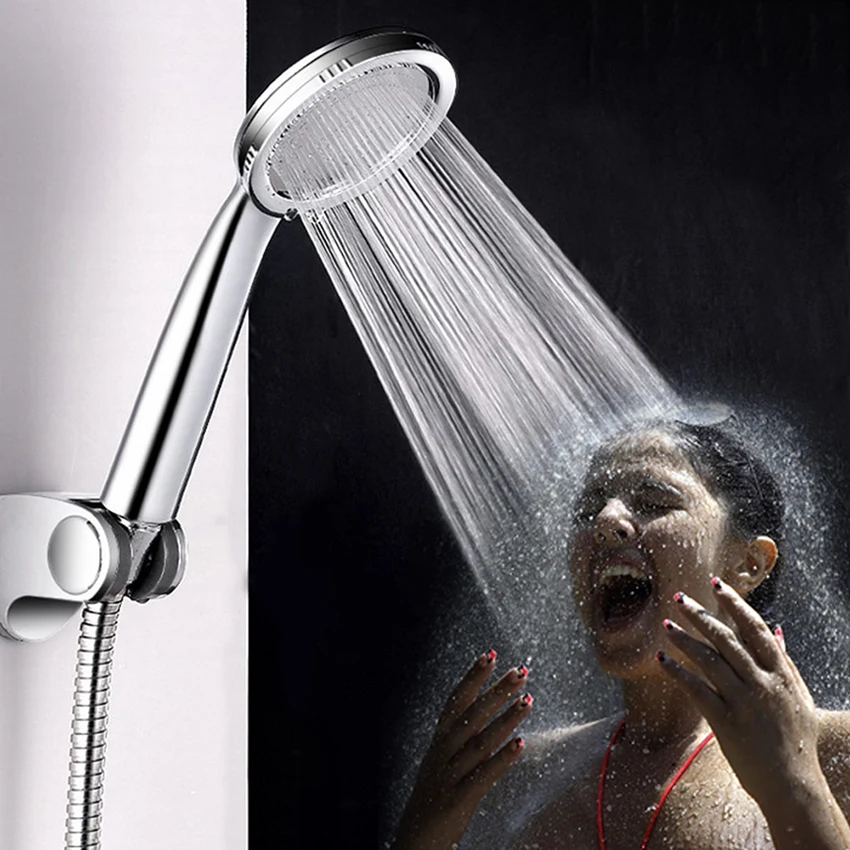 Высокое качество аксессуары для ванной комнаты силикагель отверстия насадка для душа водосберегающий фильтр для душа дождевой Круглый ручной душ
