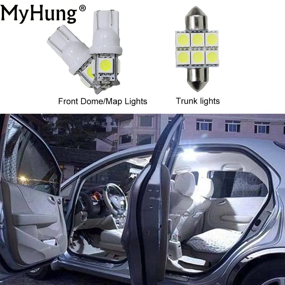 Convenience Bulbs For KIA RIO(high match) Car Led Interior Light C10W