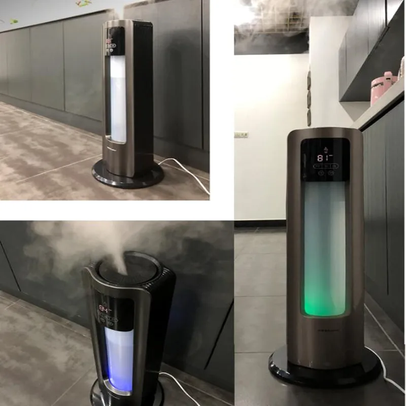 220V Household 4.5L Electric Air Humidifiers Automatic Humidity Function Mist Maker With Colorful Light EU/AU/UK/US Plug
220V Household 4.5L Electric Air Humidifiers Automatic Humidity Function Mist Maker With Colorful Light EU/AU/UK/US Plug