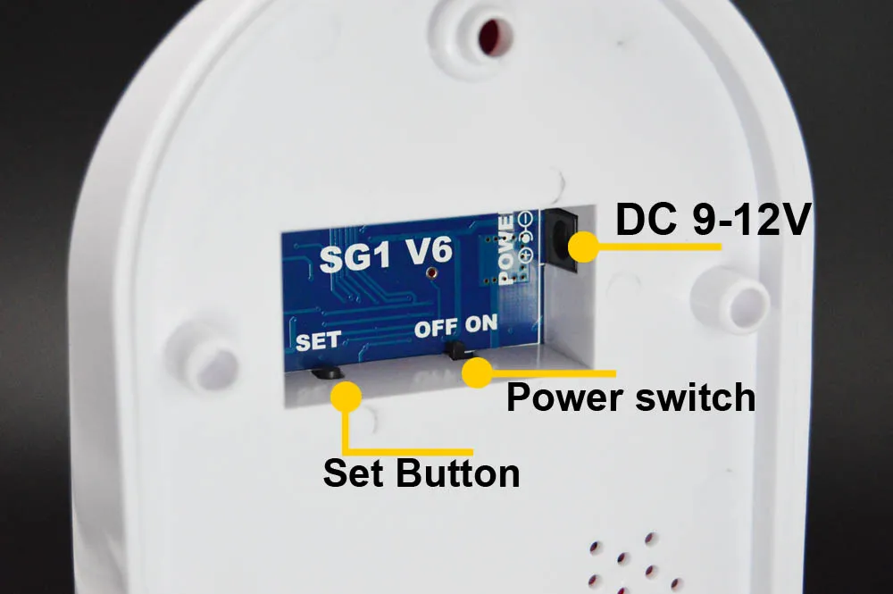 Siren para Sistema de Alarme de Assaltante Home com Bateria Incluem o Módulo de Transmissão sem Fio 433mhz sem Fio Nova Earykong Strobe 8 Kits de sistema de alarme