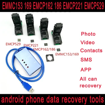 

EMMC153 169 EMCP162 186 EMCP221 EMCP529 socket 6 in 1 emmc emcp data recovery tools for android phone
