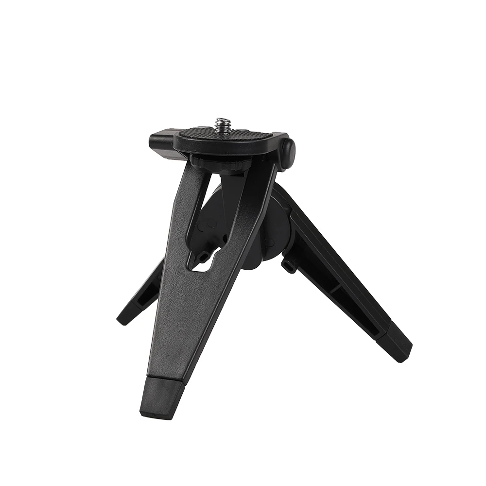 Kaliou Rotating Table Desk Mini Tripod for Smartphone iPhone Huaweixiaomi Samsung Monopod for Gopro 7 6 5 4 3 2 1 Sjcam SJ4000