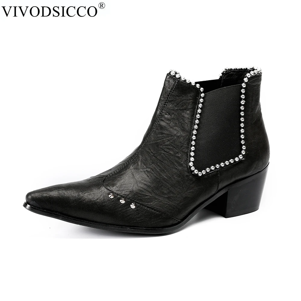 VIVODSICCO-Luxury-British-Style-Men-Ankle-Boots-Genuine-Leather ...