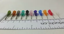 1000PCS/LOT 1/2-inch Fluid Precision Blunt Needle Dispense Tips ,Glue Dispensing Needle Tips
