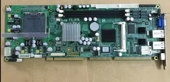 

100% OK Original IPC Board FS-97B Full-size CPU Card ISA Industrial Mainboard PICMG 1.0 with CPU RAM LAN