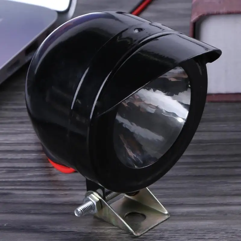 

Metal 3W 8-100V 0.6A Motorcycle Headlights LED Round Spotlights Electric Car Fog Light Car Styling 400LM Vehicle Lighting Lamp