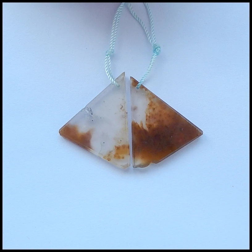 

Nugget Red Agate Earring Bead,Fashion Jewelry For Women Earrings Accessories,28x25x3mm,6.66g
