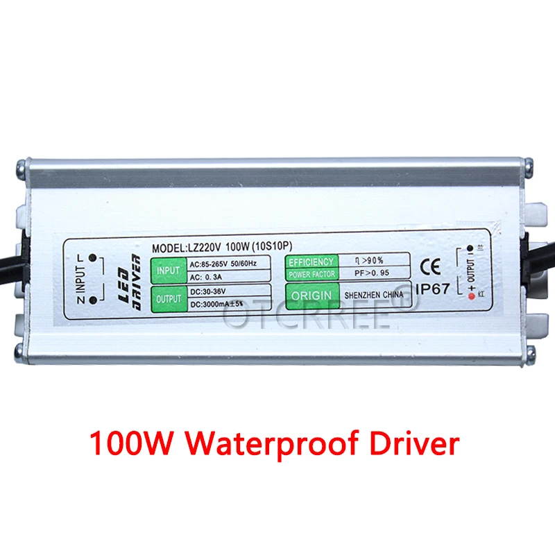 100W