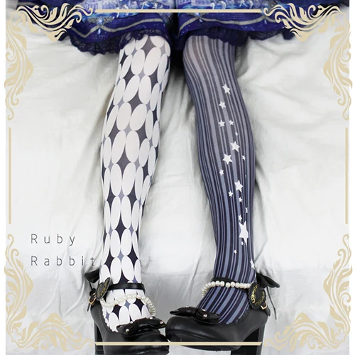 

New high quality Striped clown 80D Velvet stockings Spring and autumn Cosplay Lolita tight for Gift